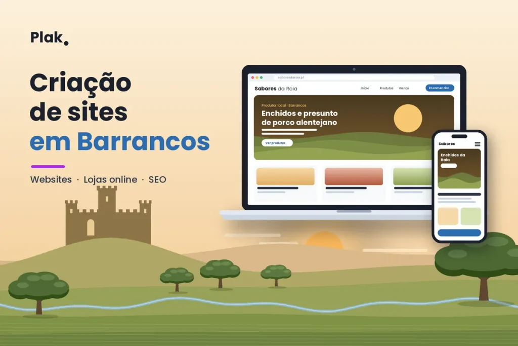 Criação de sites em Barrancos